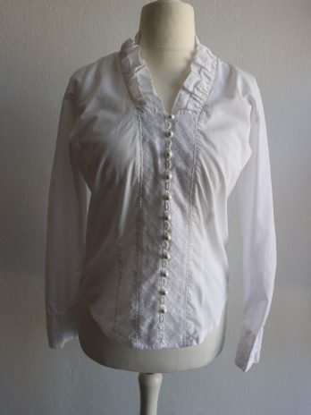 Bluse Arido 36 in Weiss