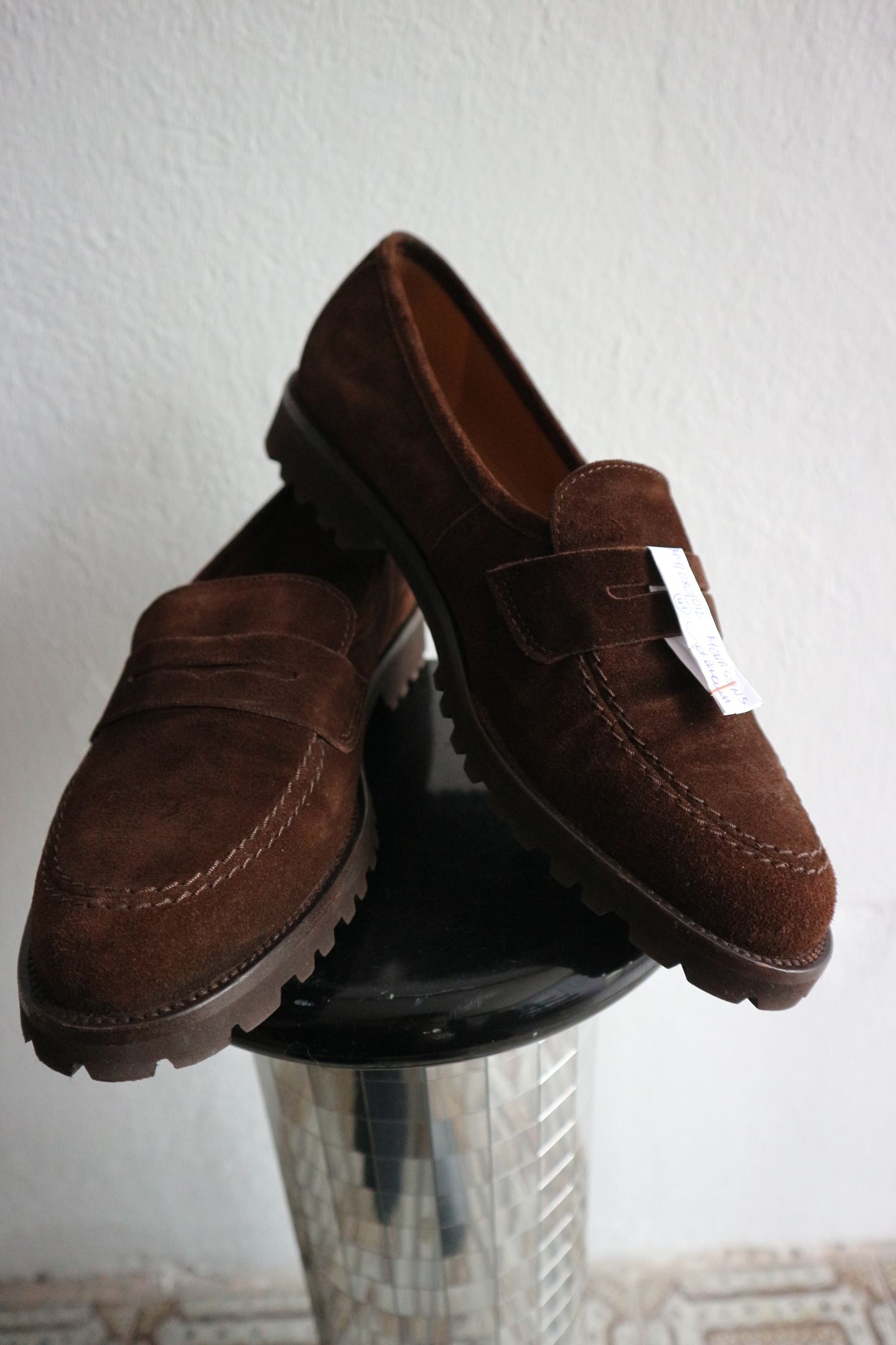 Loafers " Sioux " Größe 41 in Dunkelbraun/Leder