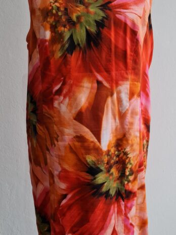 Kleid “ Basler “ Größe 42/44 in Orange gemustert