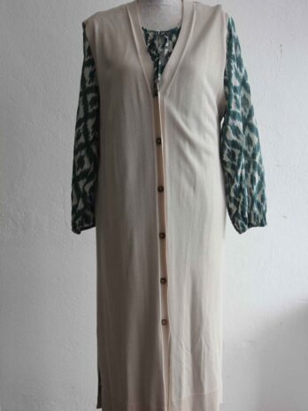 Gilet „Made in Italy“ 38 in Beige