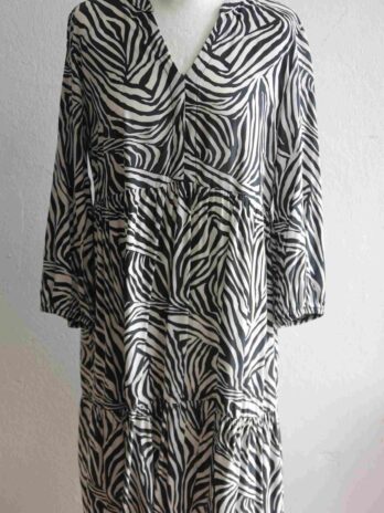 Kleid „Made in Italy“ 40 in Schwarz|Weiß