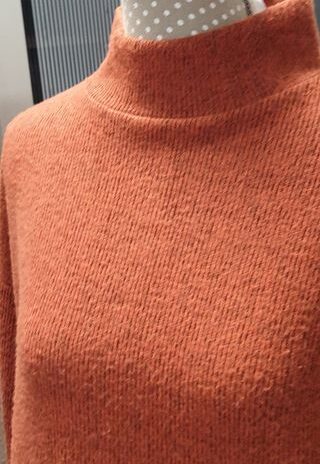 Strickkleid “ Tom Tailor “ Größe 40 in Terracotta