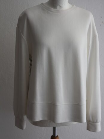 Sweater „Gerry Weber“ 38 in Weiß|Schwarz gestreift