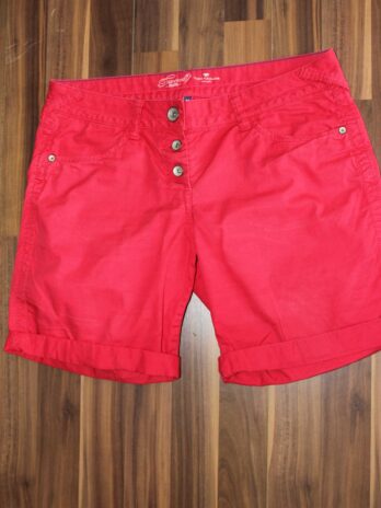 Shorts „Tom Tailor“ 36 in Rot