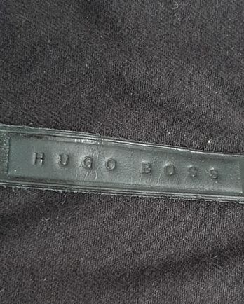 Ballerinas “ Hugo Boss “ Größe 40 in Schwarz/Leder mit Schuhsack