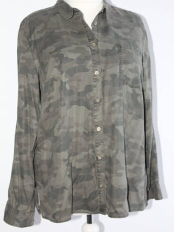 Bluse „Comma“ 42 in Camouflage