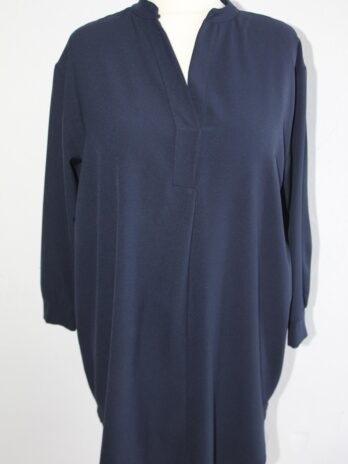 Longbluse „Mimosa“ 46 in Dunkelblau