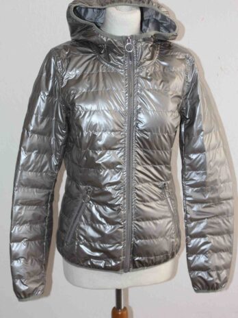 Steppjacke „New Age“Größe M in Silber