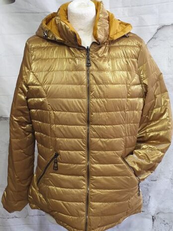 Wendejacke “ Made in Italy “ Größe 36 in Maisgelb/Gold