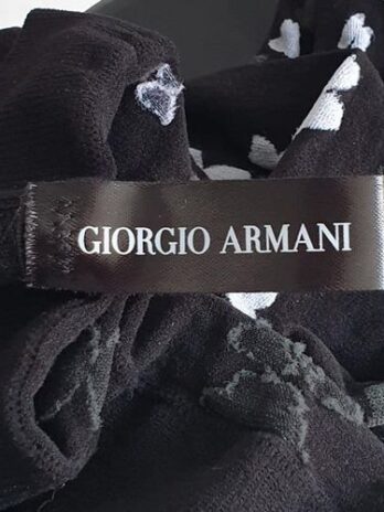 Strumpfhose “ Giorgio Armani “ Größe S in Schwarz/Weiß/Grau Schmetterlinge NEU!