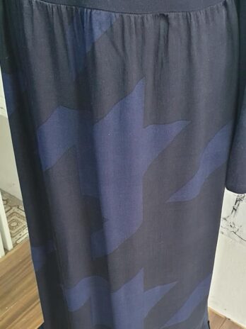 Kleid “ Street One “ Größe 40 in Dunkelblau/Royalblau gemustert