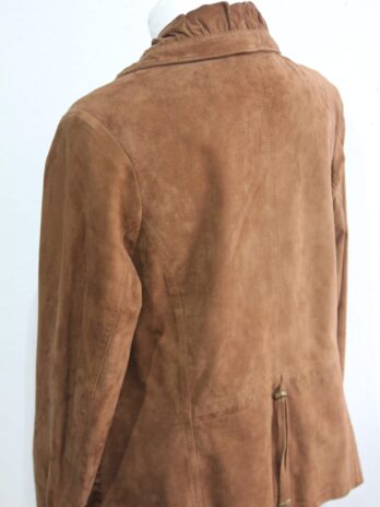 Lederjacke „Bonita“Größe 42 in Cognac