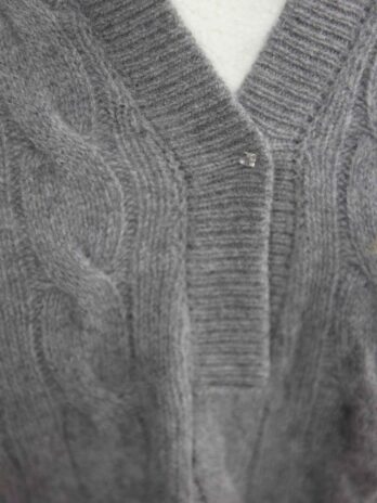 Pulli „Made in Italy“ 42 in Hellgrau 95% Cashmere