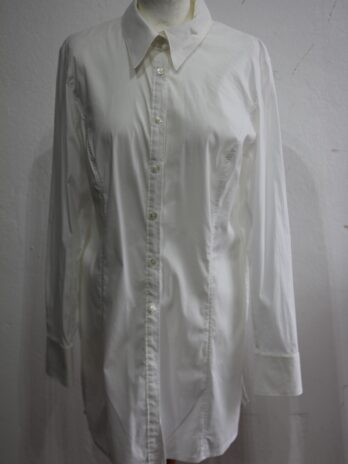 Longbluse „Jones“ 40 in Weiß