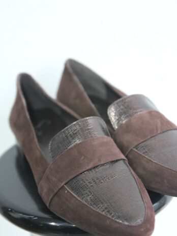 Lederloafers „scarpio“ 40 in Dunkelbraun