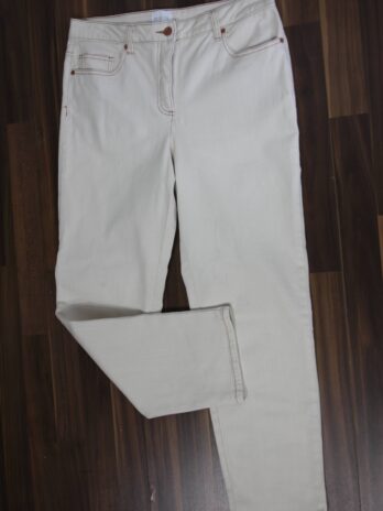 Jeans „Madeleine“ 40 in Offwhite