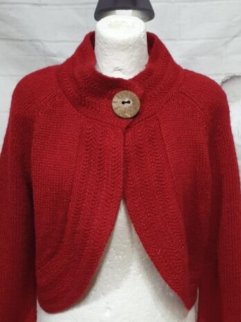 Strickbolero “ Emilia Lay “ Größe 40/42 in Rot