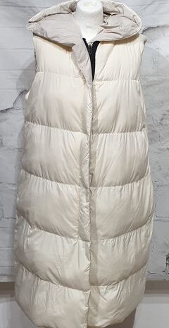 Wendegilet “ Someday “ Größe 40 in Offwhite/Beige