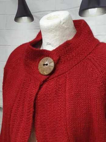 Strickbolero “ Emilia Lay “ Größe 40/42 in Rot