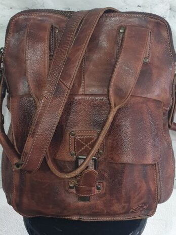 Tasche “ Billy The Kid “ in Dunkelbraun/Leder Maße Breite ca 35cm Höhe ca 36cm