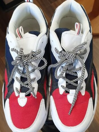 Sneakers “ No Name “ Größe 40 in Blau/Weiß/Rot