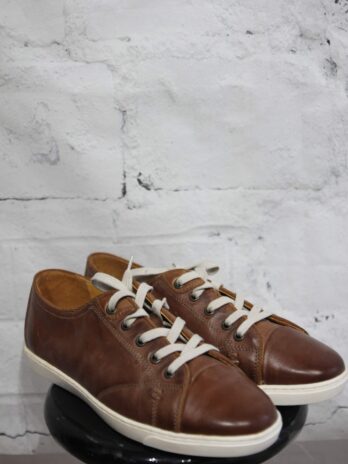 Sneaker „Blue Cox“ 40 in Cognac Leder