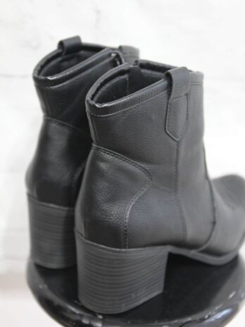 Booties „Union Bay“Größe 40 in Schwarz Leder NEU!