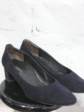 Pumps „Paul Green“ 40 in Dunkelblau Leder