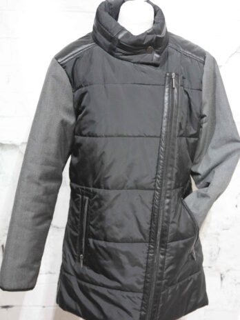 Jacke „Jones“ 40 in Schwarz|Anthrazit