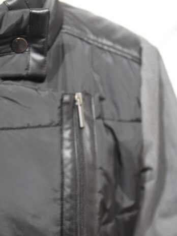 Jacke „Jones“ 40 in Schwarz|Anthrazit