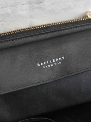 Tasche „Baelleery“ Br. 19cm Hö. 12cm in Schwarz NEU!