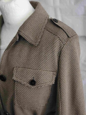 Jacke mit Gürtel „Marccain“Größe 36 in Braun|Beige