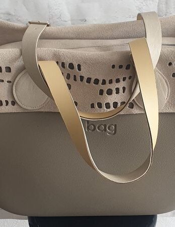 Tasche “ O Bag “ in Schlamm/Beige Maße Breite ca 40cm Höhe ca 31cm