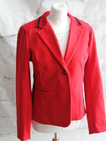 Blazer „Miss Goodlife“Größe 36 in Rot|Schwarz