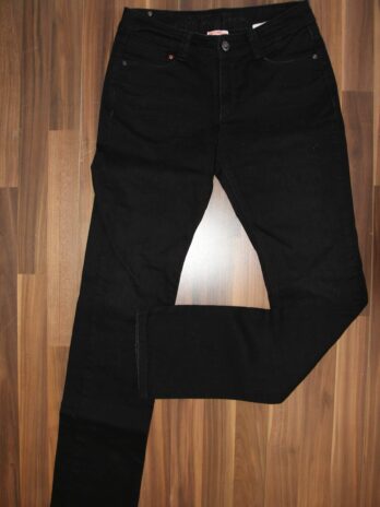 Jeans „Denim by Gin Tonic“ 38 in Schwarz