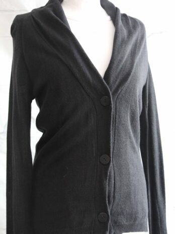 Cardigan „S.Oliver“ 40 in Schwarz