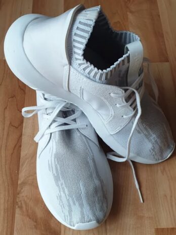 Sneakers “ Adidas “ Größe 42 in Weiß/Hellgrau