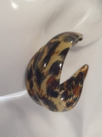 Creolen “ Bijou Brigitte “ in Animalprint