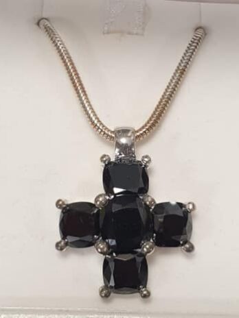 Kette mit Kreuzanhänger “ Thomas Sabo “ in Silber punziert NEU!