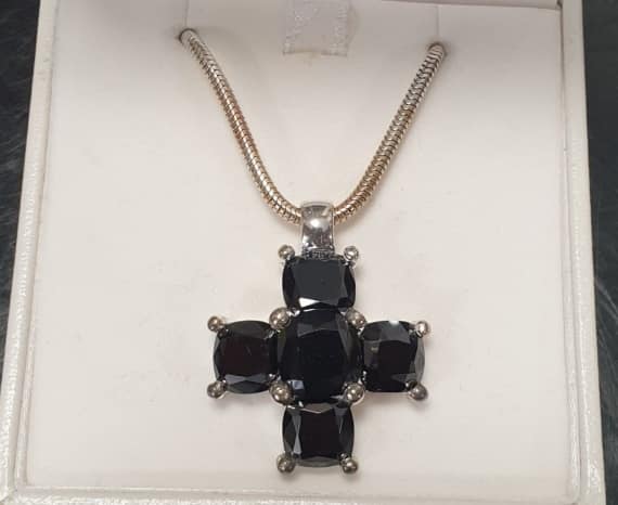 Kette mit Kreuzanhänger " Thomas Sabo " in Silber punziert NEU! – Bild 2