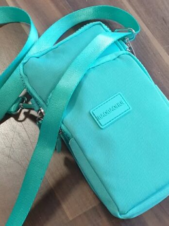 Smartphontasche “ Baobaohui “ in Türkis/Textil NEU! Maße Breite ca 11cm Höhe ca 21cm