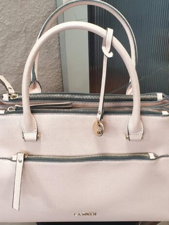 Tasche “ L. Credi “ in Rose`/Kunstleder Maße Breite ca 33cm Höhe ca 25cm