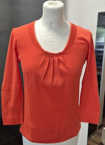 Shirt " Strenesse " Größe 36 in Coralle 100% Baumwolle