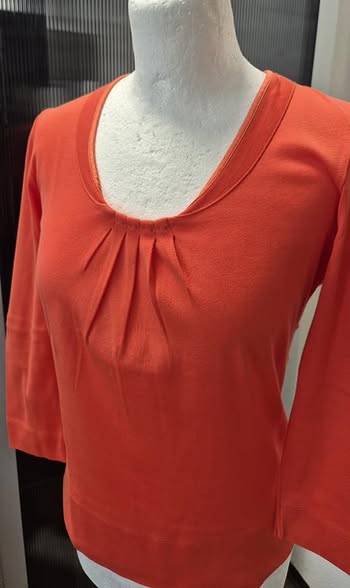 Shirt " Strenesse " Größe 36 in Coralle 100% Baumwolle – Bild 2