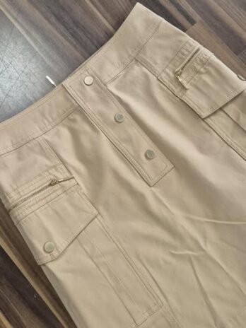 Cargorock “ Comma “ Größe 36 in Camel 98% Baumwolle