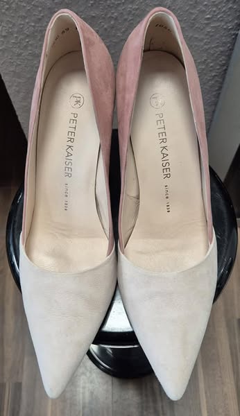 High-Heels " Peter Kaiser " Größe 39,5 in Taupe/Rosa/Leder