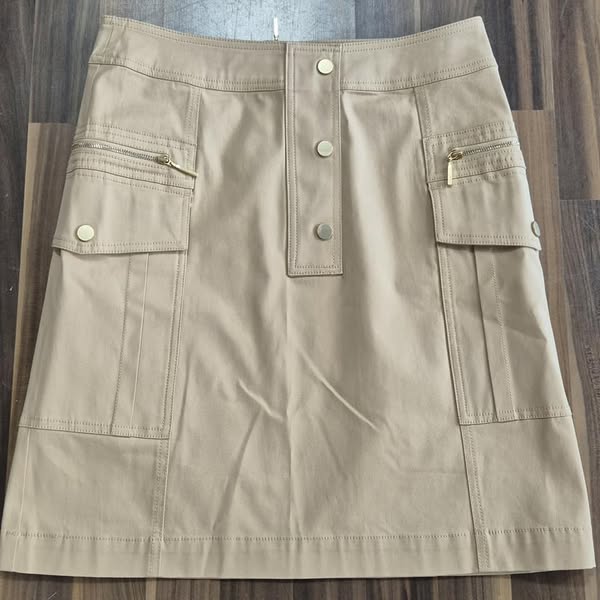 Cargorock " Comma " Größe 36 in Camel 98% Baumwolle