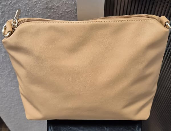 Tasche/Shopper " Primadonna " in Cognac extra Innentasche Breite ca 44cm Höhe ca 32cm – Bild 4