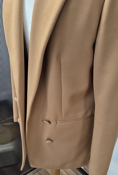 Blazer " Rinascimento " Größe 36 in Camel – Bild 2
