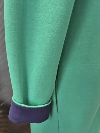 Sweaterkleid “ Tom Tailor “ Größe 38 in Smaragdgrün/Blau 42% Viscose